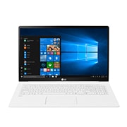 LG gram 15,6&#34; - Biały, SSD 512GB, Waga 1099g, Czas pracy do 21.5 godz, Intel® Core™ i5-8265U. 15Z990-V - widok z przodu