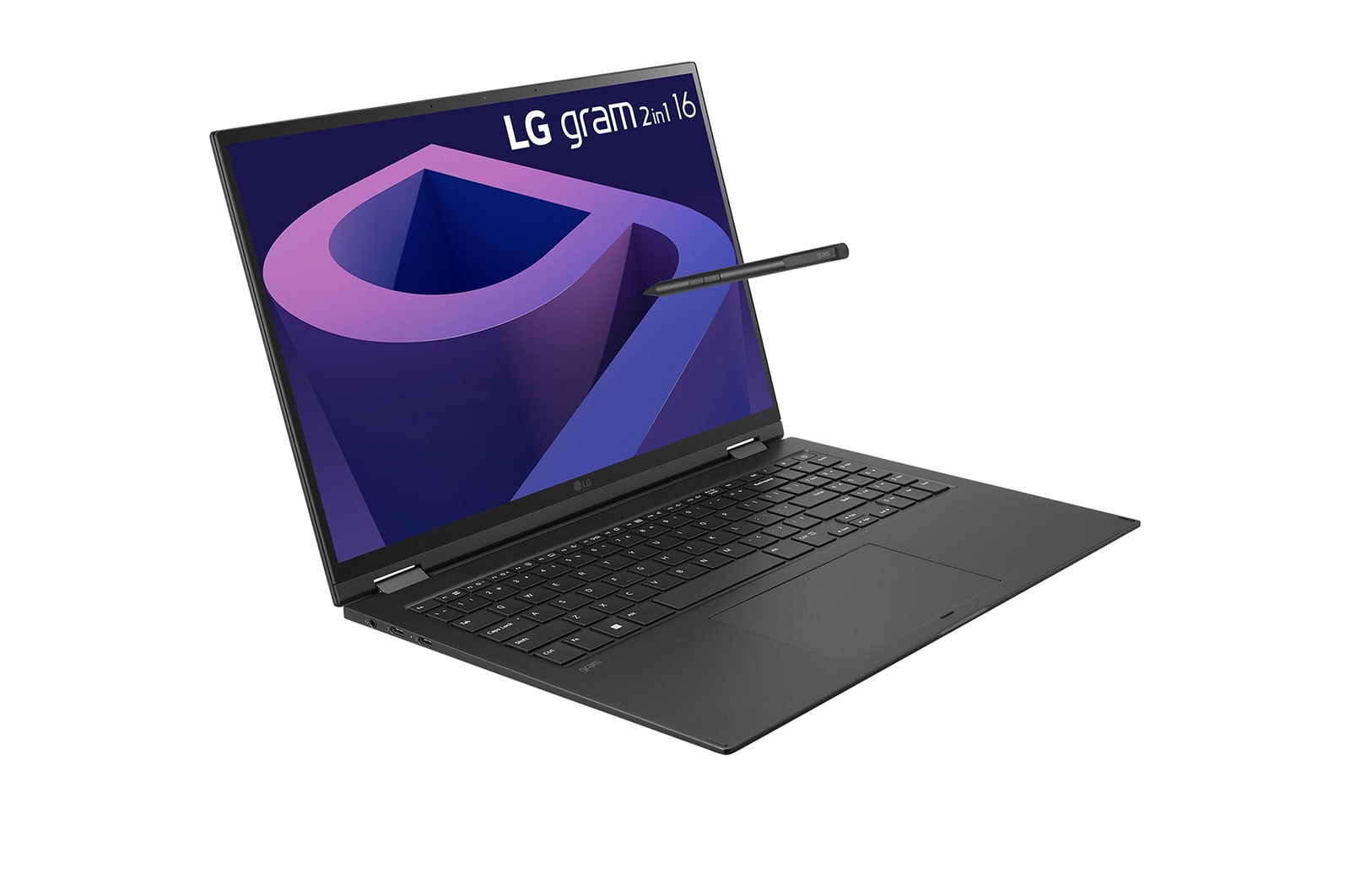 LG Laptop LG gram 16'' 2022 z dotykowym ekranem, Windows 11 Home, SSD 1TB (NVME), 16GB, Intel Evo z procesorem Intel® Core™ i7 12. generacji, 16T90Q-G, kolor czarny, 16T90Q-G