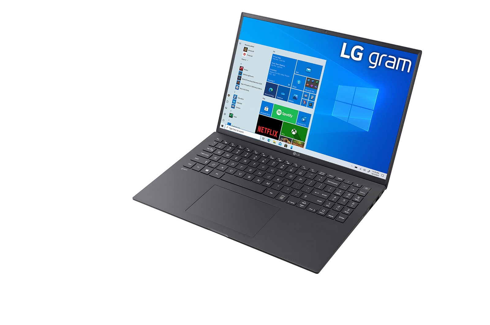 LG Ultrabook LG gram 16" 2021, Windows 10 Home, SSD 512GB, 16GB, Intel Evo z procesorem Intel® Core™ i5 11 generacji, 16Z90P-G, kolor czarny, 16Z90P-G.AA55Y