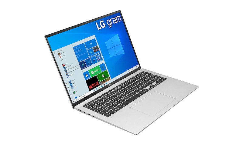 LG Ultrabook LG gram 16" 2021, Windows 10 Home, SSD 512GB, 16GB, Intel Evo z procesorem Intel® Core™ i5 11 generacji, 16Z90P-G, kolor srebrny, 16Z90P-G.AA56Y