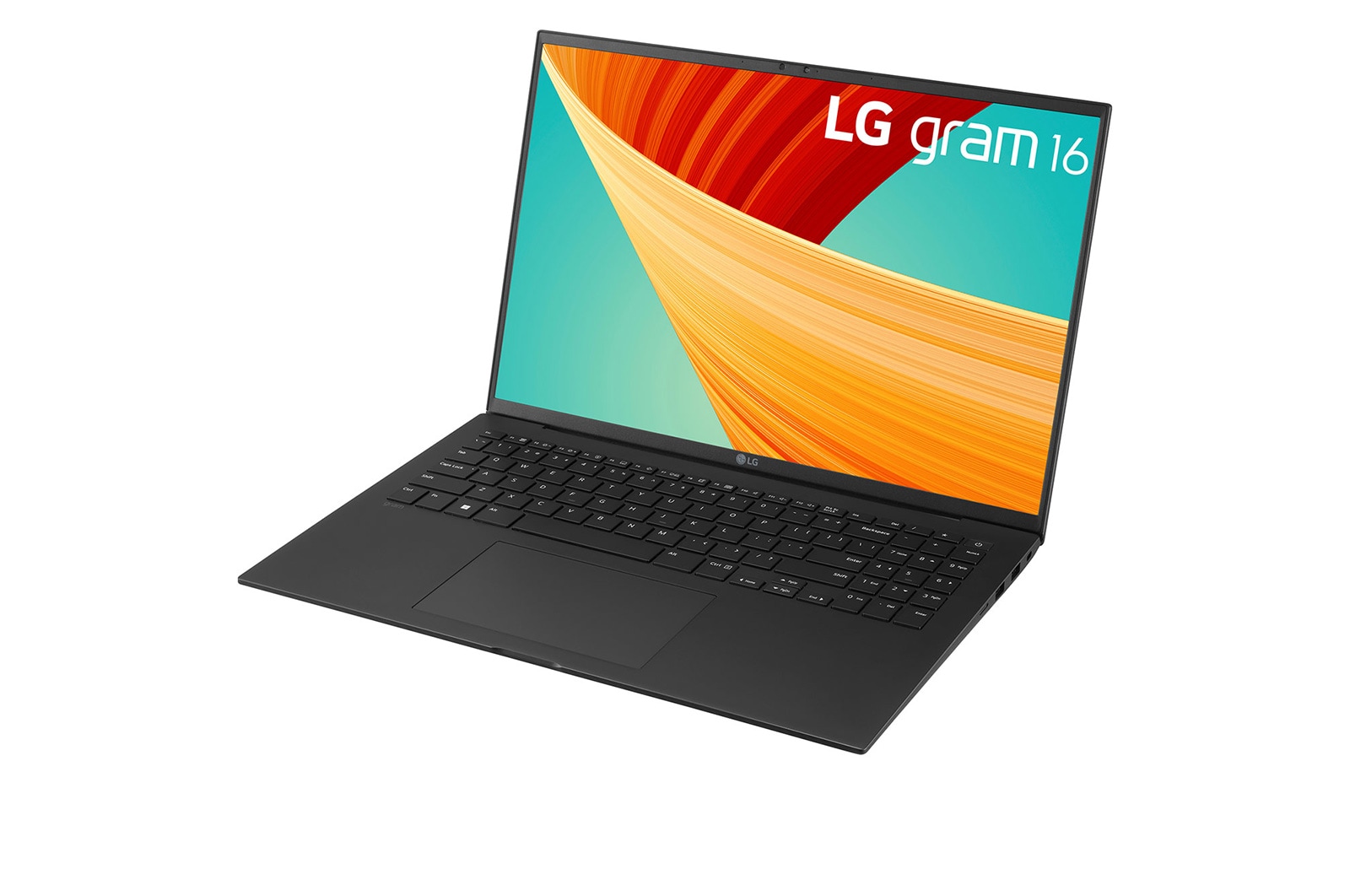 LG Laptop LG gram 16" 2023 z matową matrycą, Windows 11 Home, SSD 512GB M.2 (NVME), 16GB, Intel Evo z procesorem Intel® Core™ i7 13. generacji, 16Z90R, kolor czarny, 16Z90R-G.AA75Y