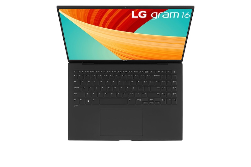 LG Laptop LG gram 16" 2023 z matową matrycą, Windows 11 Home, SSD 512GB M.2 (NVME), 16GB, Intel Evo z procesorem Intel® Core™ i7 13. generacji, 16Z90R, kolor czarny, 16Z90R-G.AA75Y