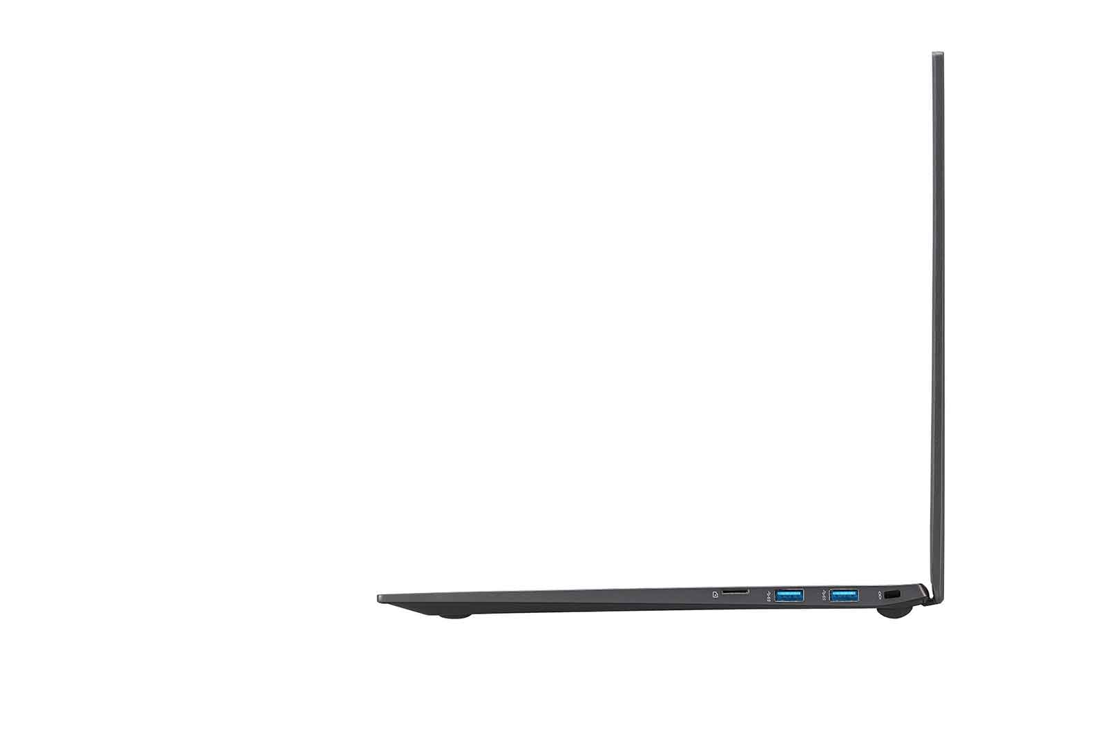 LG Laptop LG gram 16'' 2023 z matową matrycą, Windows 11 Home, SSD 512GB M.2 (NVME), 16GB, Intel Evo z procesorem Intel® Core™ i5 13. generacji, 16ZB90R, kolor czarny, 16ZB90R-G.AA55Y