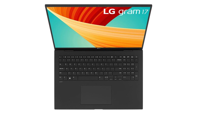 LG Laptop LG gram 17" 2023 z matową matrycą, Windows 11 Home, SSD 512GB M.2 (NVME), 16GB, Intel Evo z procesorem Intel® Core™ i7 13. generacji, 17Z90R, kolor czarny, 17Z90R-G.AA75Y