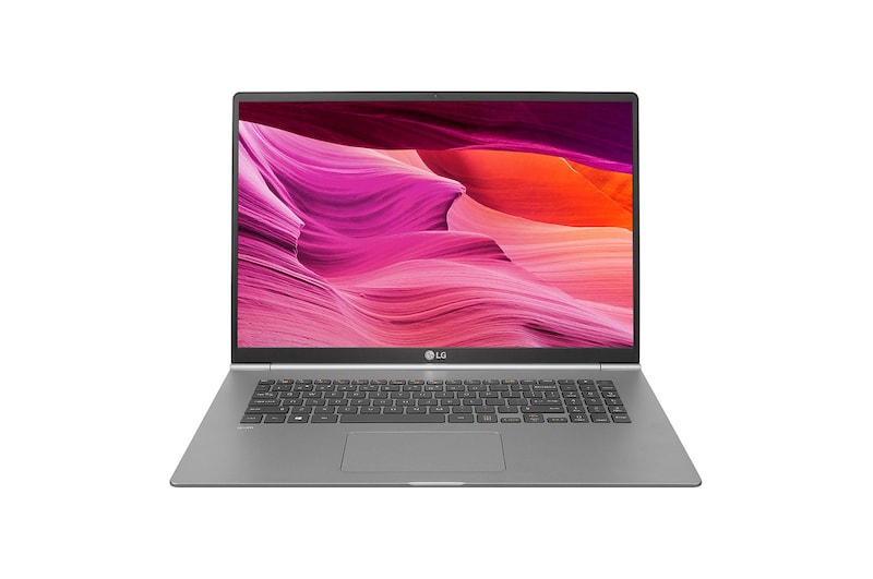 LG gram 17" - Srebrny, SSD 512GB, Waga 1340g, Czas pracy do 19.5 godz, Intel® Core™ i7-8565U., 17Z990-V