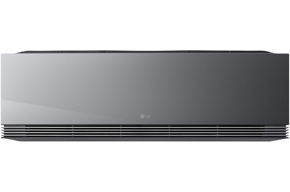 Widok z przodu klimatyzatora inwerterowego LG ARTCOOL™ AI Mirror Soft Air 2.5kW AA09SP