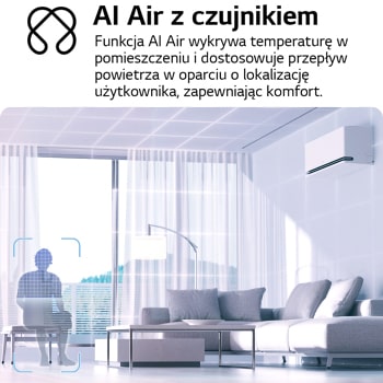 LG Klimatyzator LG DUALCOOL AI Air Premium | 3,5kW, H12S1PA