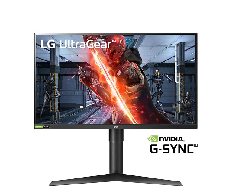 obraz produktu 27GL850 z logo NVIDIA® G-SYNC™