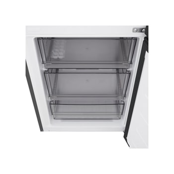 Widok z góry na lodówkę z zamrażarką LG (gbbsj11dep)