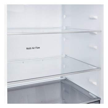 LG Lodówko-zamrażarka LG I Biały I 2.03m I klasa E I Door Cooling I Total No Frost I Zero Clearance I Multi Air Flow, GBBSJ20ESW