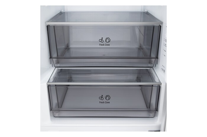 LG Lodówko-zamrażarka LG I Biały I 2.03m I klasa E I Door Cooling I Total No Frost I Zero Clearance I Multi Air Flow, GBBSJ20ESW