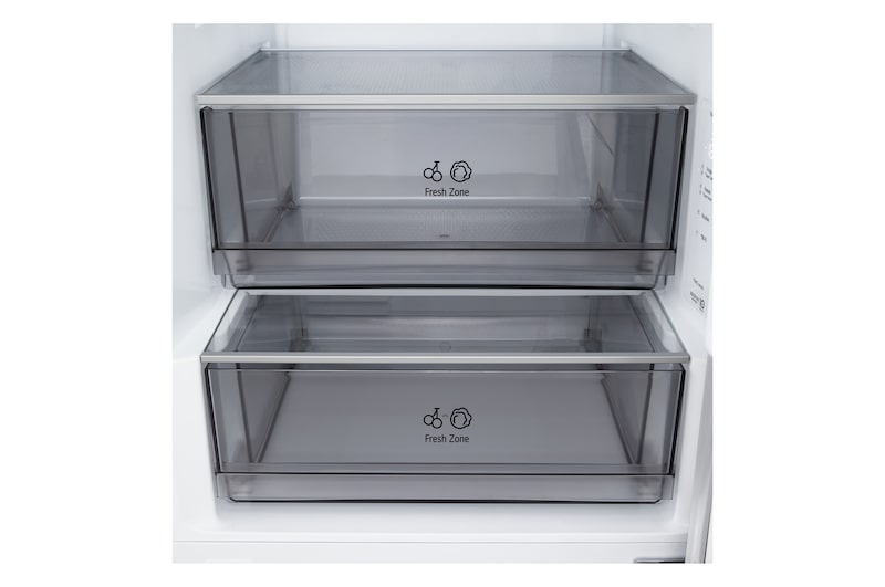 LG Lodówko-zamrażarka LG I Biały I 2.03m I klasa E I Door Cooling I Total No Frost I Zero Clearance I Multi Air Flow, GBBSJ20ESW