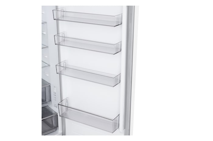 LG Lodówko-zamrażarka LG I Biały I 2.03m I klasa E I Door Cooling I Total No Frost I Zero Clearance I Multi Air Flow, GBBSJ20ESW