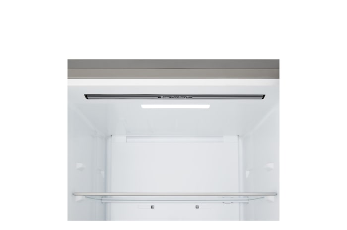Lower view of LG fridge freezer (GBBSJ2CCPY)