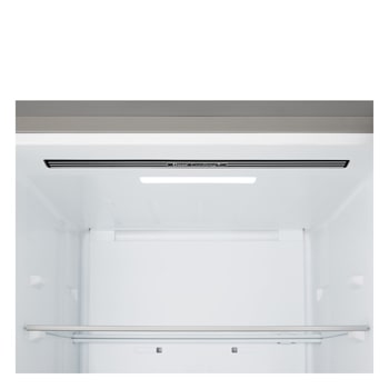 Lower view of LG fridge freezer (GBBSJ2CCPY)
