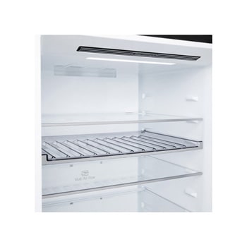 Po lewej stronie mięso z temperaturą -3°C, na środku świeże ryby z temperaturą 0°C, a po prawej ser z temperaturą 2°C.