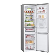 LG Lodówko-zamrażarka LG | srebrna | 2.03 m | klasa D | DoorCooling+™ | Total No Frost | ZeroClearance | Dyspenser na wodę | GBV7272DPY, GBF7272DPY