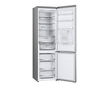 LG Lodówko-zamrażarka LG | srebrna | 2.03 m | klasa D | DoorCooling+™ | Total No Frost | ZeroClearance | Dyspenser na wodę | GBV7272DPY, GBF7272DPY