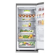 LG Lodówko-zamrażarka LG | srebrna | 2.03 m | klasa D | DoorCooling+™ | Total No Frost | ZeroClearance | Dyspenser na wodę | GBV7272DPY, GBF7272DPY
