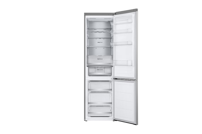 front view with open