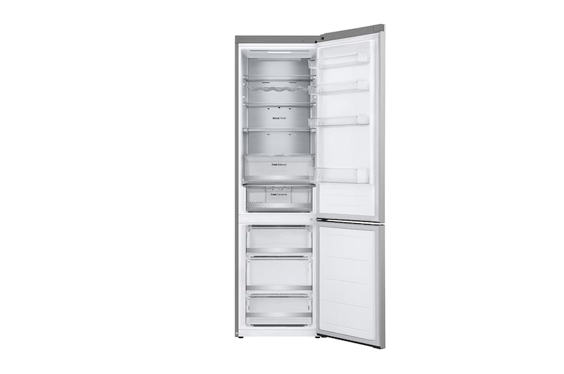 front view with open