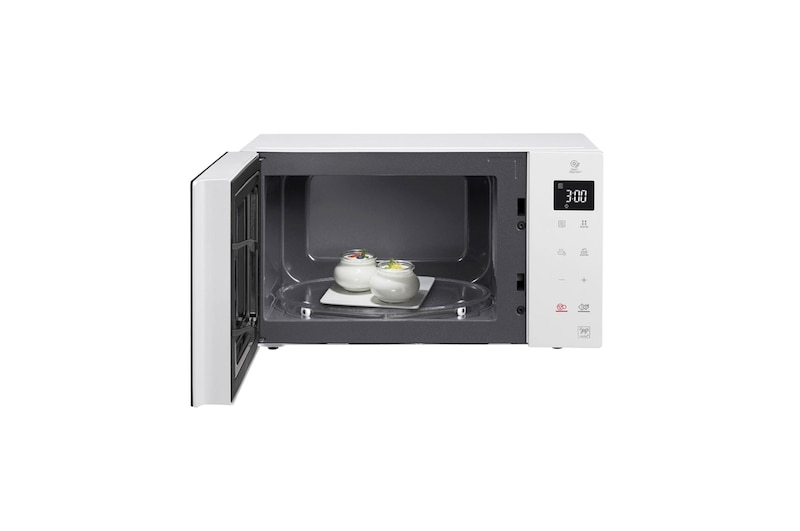 Front view  with food