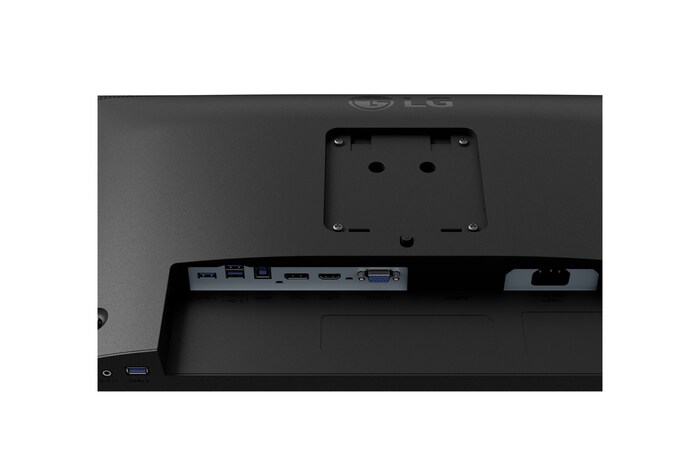 close-up view of ports