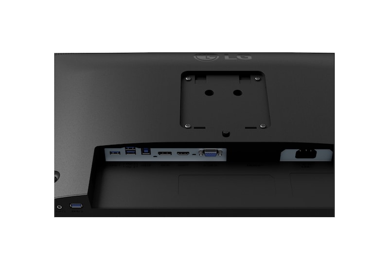 close-up view of ports