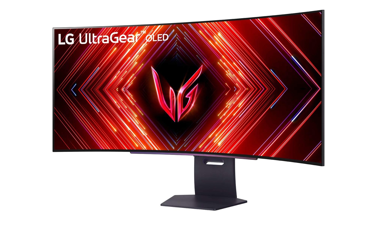 LG Zakrzywiony monitor gamingowy 45'' UltraGear™ 21:9 Ultra-WQHD z częstotliwością odświeżania 240 Hz i czasem reakcji 0,03 ms (GtG), DisplayHDR True Black 400, 45GS95QE-B