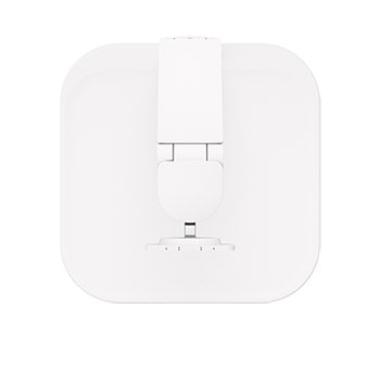 Widok z góry, mocowanie przechylone po przekątnej