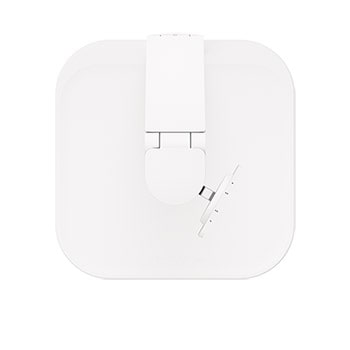 Widok z góry, mocowanie przechylone po przekątnej