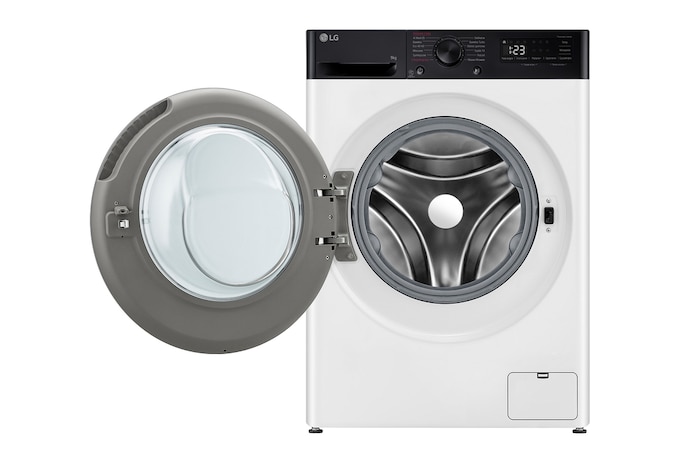 front view with door open