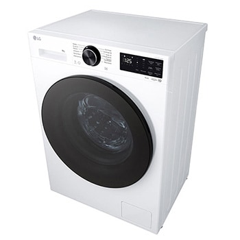 Detailed view of the stainless drum