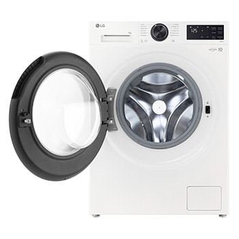 Front open view of LG front load washing machine