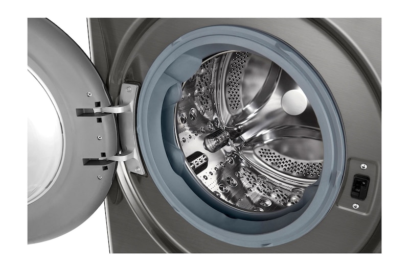 LG Pralka LG Vivace | R700 | srebrna | slim 9 kg | 1200 rpm | Steam | TurboWash 360 | ThinQ | AIDD | MF2W9S72YP, MF2W9S72YP