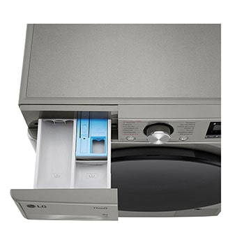 top view with detergent port open