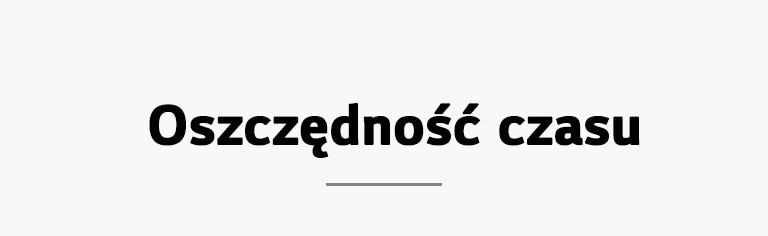 Oszczędność czasu