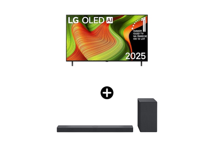 Przedni widok produktu LG
