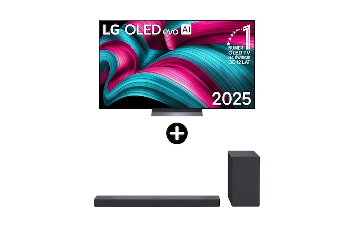Przedni widok produktu LG