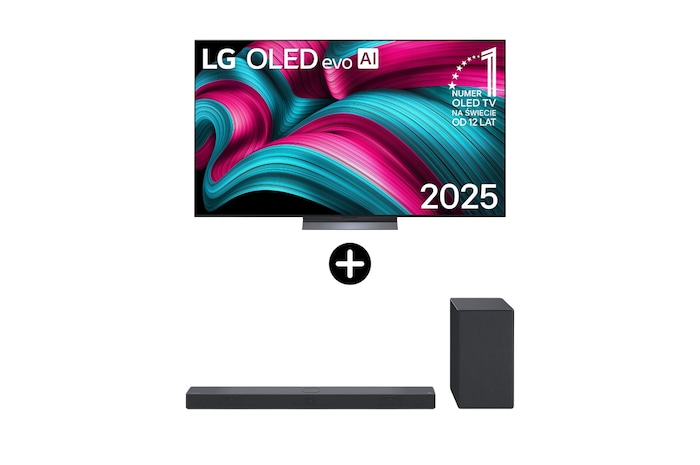 Przedni widok produktu LG