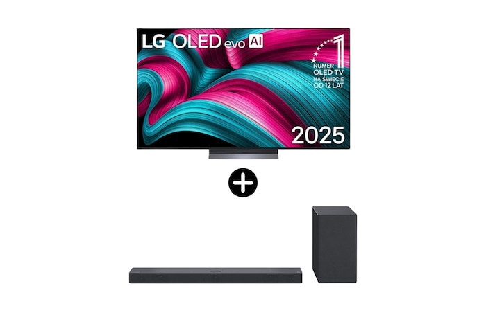 Przedni widok produktu LG