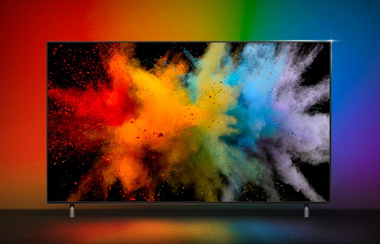 Eksplozja kolorów w telewizorze QNED.