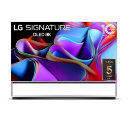 Znajduje się tam sześć przycisków. Pierwszy z nich, &quot;LG SIGNATURE OLED 8K&quot;, odsyła do strony szczegółów produktu Z2, a drugi, &quot;LG OLED Evo&quot;, odsyła do strony szczegółów produktu G2.