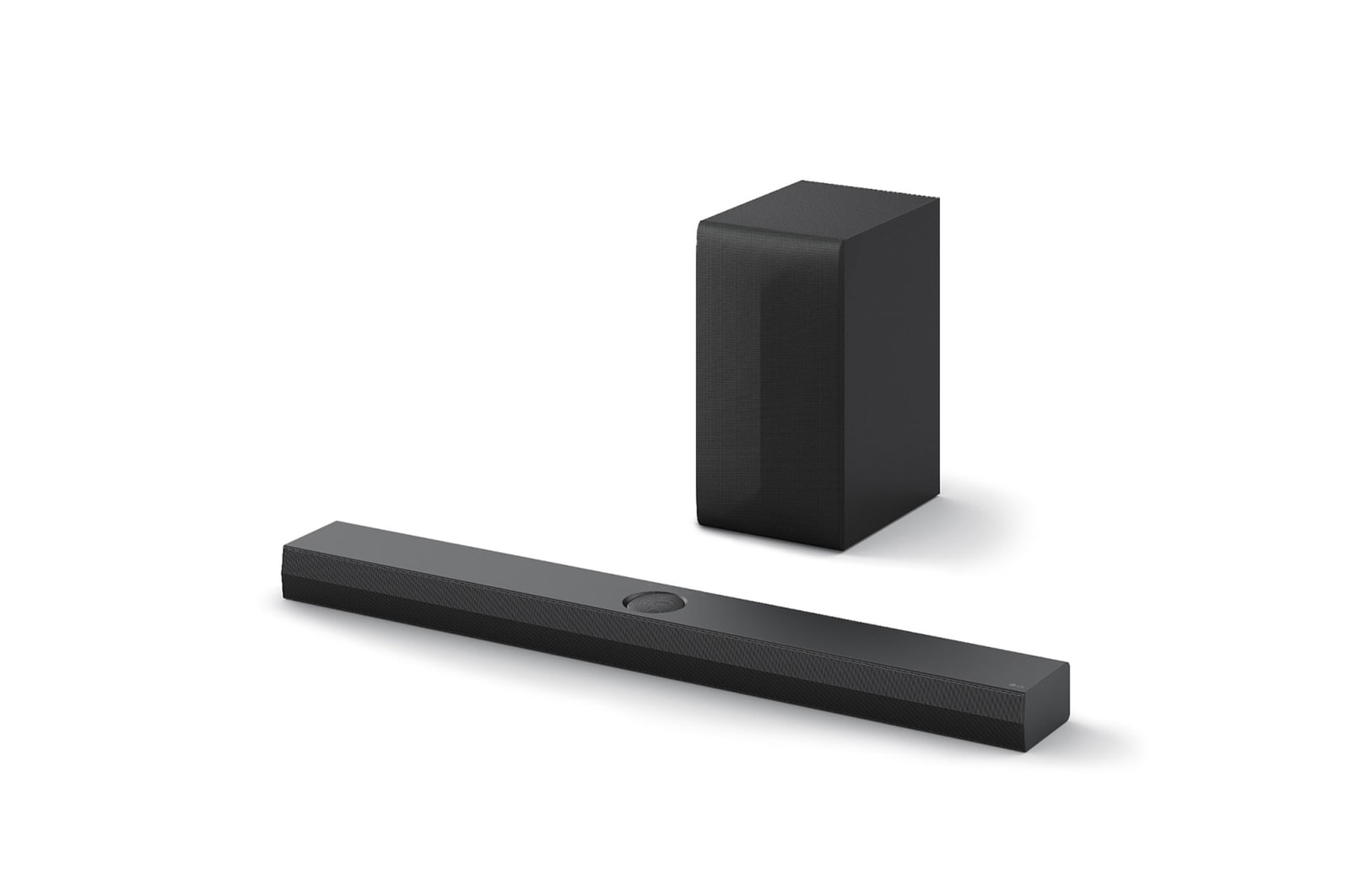soundbar side perspective view