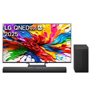 Oferta w zestawie: 65" QNED evo AI + soundbar S70TY