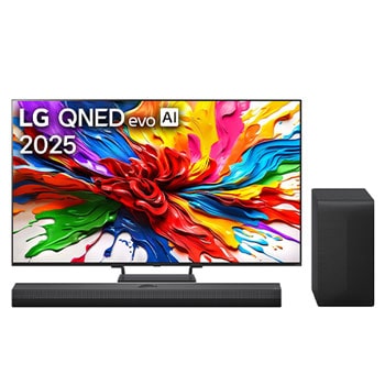 Oferta w zestawie: 85" QNED evo AI + soundbar S70TY