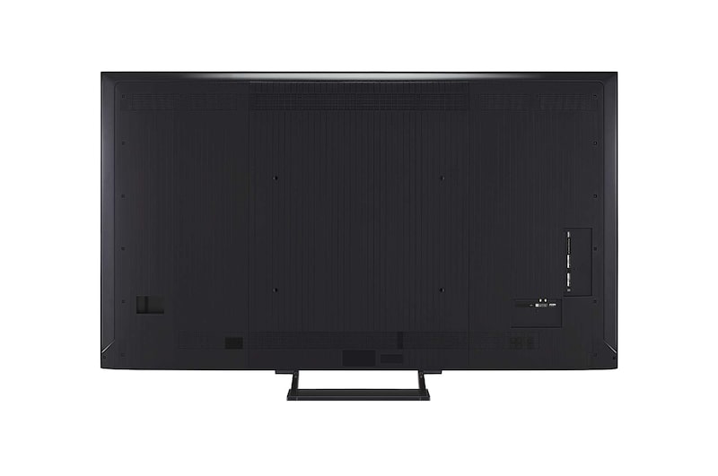 Widok z tyłu na LG QNED evo TV QNED93.