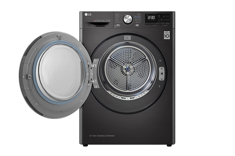 Right side door open view