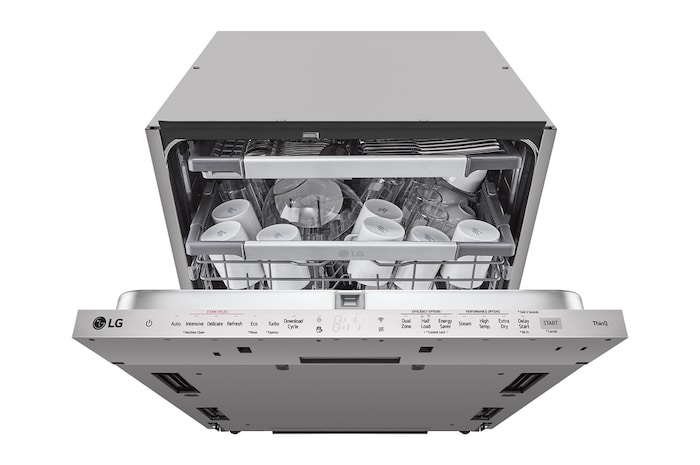 Drawer open side view