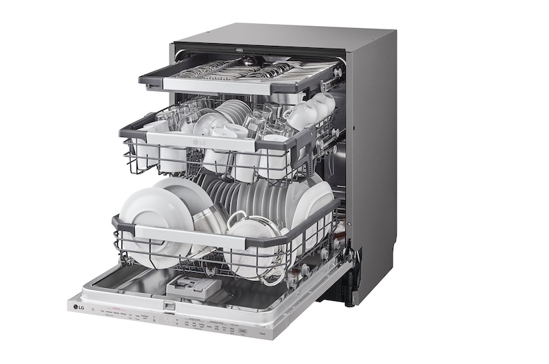 Drawer open side view